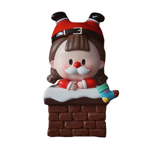 Limited Time Pre-order Santa Claus Climbing the Chimney DuoDuoMei