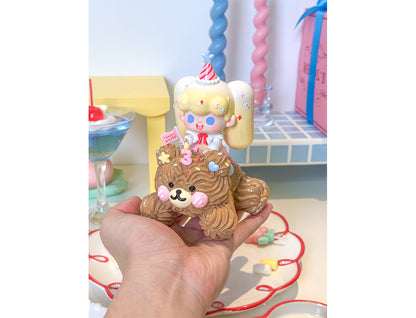 Limited Time Pre-order TUTU Cream Bear Cake